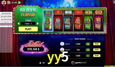 Descubra o Mundo do Cassino Online com yy5